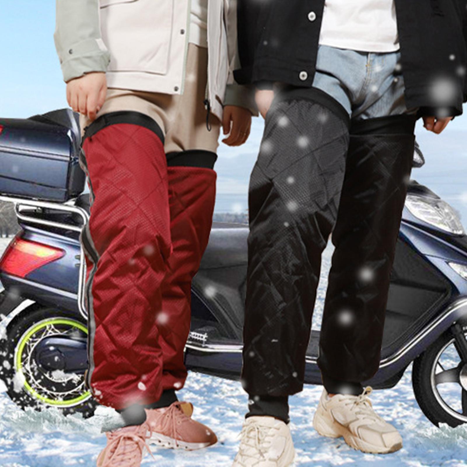 Motorrad Männer Frauen Winter Motorrad Bein Knie Protektoren Warme Winddicht Knie Pads Bein Schutzhülle