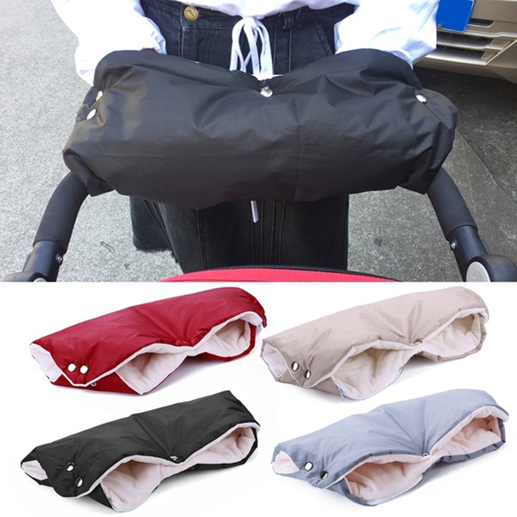 Warme Muff Kinderwagen Handschuhe-freundlicher Baby Kinderwagen Warenkorb Zubehör Hand Muff Wasserdichte Handschuhe Wärmer Winter