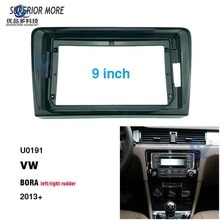 2 Lärm 9 zoll Auto Radio Blenden für VW BORA Armaturenbrett Rahmen Installation dvd gps mp5 Android Multimedia Spieler