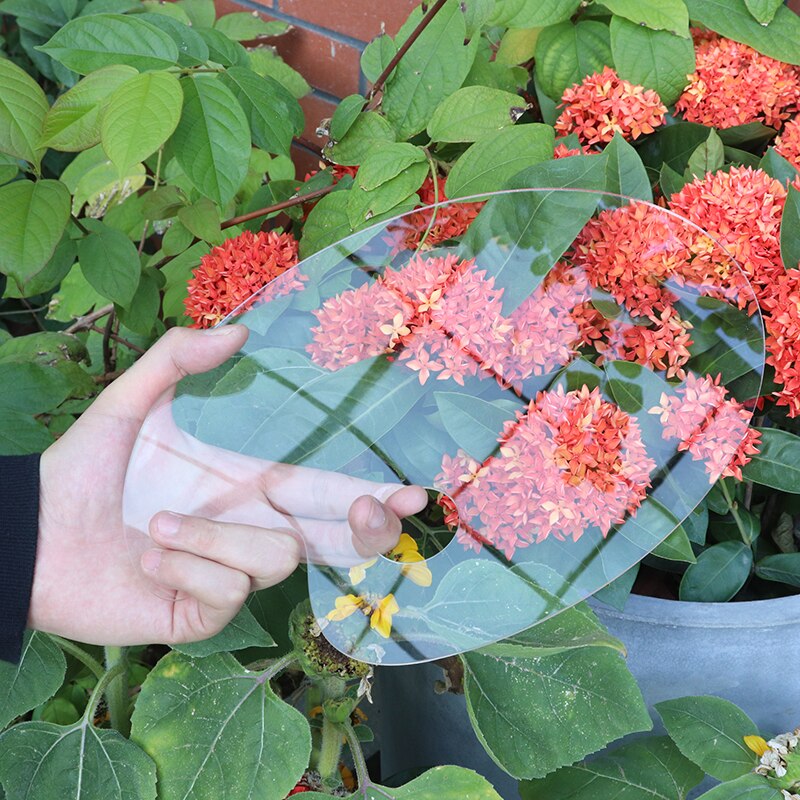 Acryl Malen Palette transparent Zeichnung Tablett Künstler Malen Farbe Mischen Palette Pigment Tablett für Öl Aquarell Malerei Werkzeug