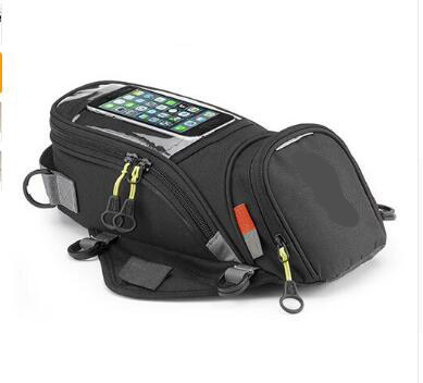 Motorrad Panzer tasche öl kraftstoff tasche Magnet Radfahrer Oxford wasserdichte sattel tasche gepäck Briefkasten tasche reit tasche motorrad tasche