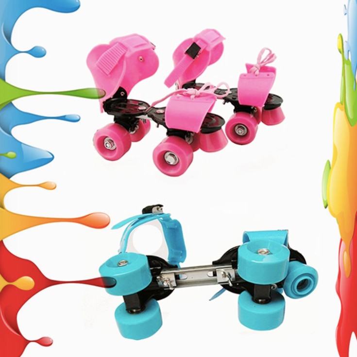 Halterung rollschuhe freundlicher rollschuhe vier-Rad doppel-reihe rollschuhe