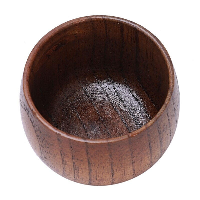 5 stücke kreative Tee-einstellen kleine holz tasse kleine tasse grün holz tasse mit natürliche holz wein tasse holz Tee trinken tasse
