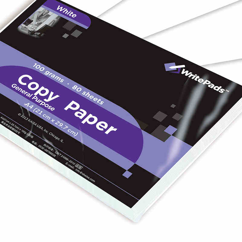 A4 farbe papier 80 blätter 110G weiße farbe verdicken Farbige DIY papier Origami druckpapier Büro Schulbedarf