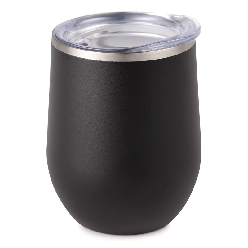 Wein Becher Champagner Bahre Mit Deckel Wein Glas Stemless Edelstahl Thermos Isolierte Becher Weihnachten Tasse Party