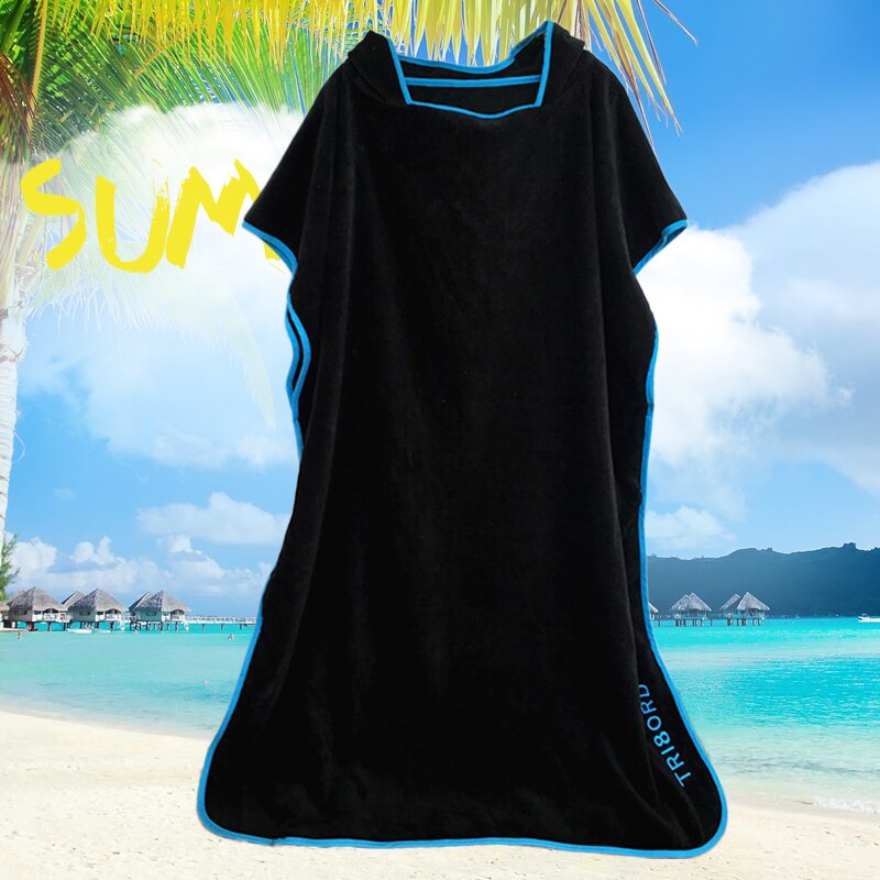 stil baumwolle Schlecht Mantel Sport Mantel mit Hütte für faul Strand handtuch Schlecht handtuch für draussen aktivitäzehn große große größe