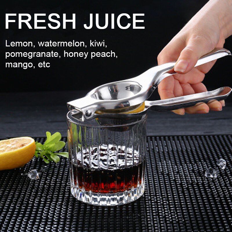 Zitrone Clip Manuelle Entsafter Edelstahl Extrusion Haushalt Kleine quetschen Orange Wassermelone Saft Zitrone Presse Küche Werkzeuge
