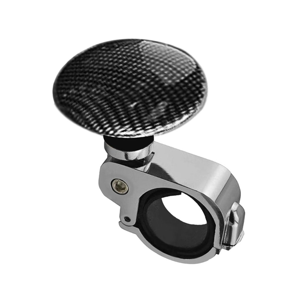 Auto Styling Platin Energie Griff Lenkrad Metall Unterstützt Ball Booster Dreh Knopf Klemme passen Für Universal- Autos
