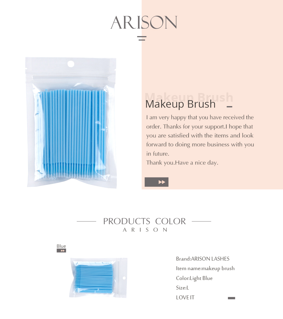 Wimpern Microbrushes 100 Teile/los Einweg Pinsel Tupfer Microbrushes Wimpern Verlängerung Werkzeuge Einzelnen Wimpern Entfernen Werkzeuge