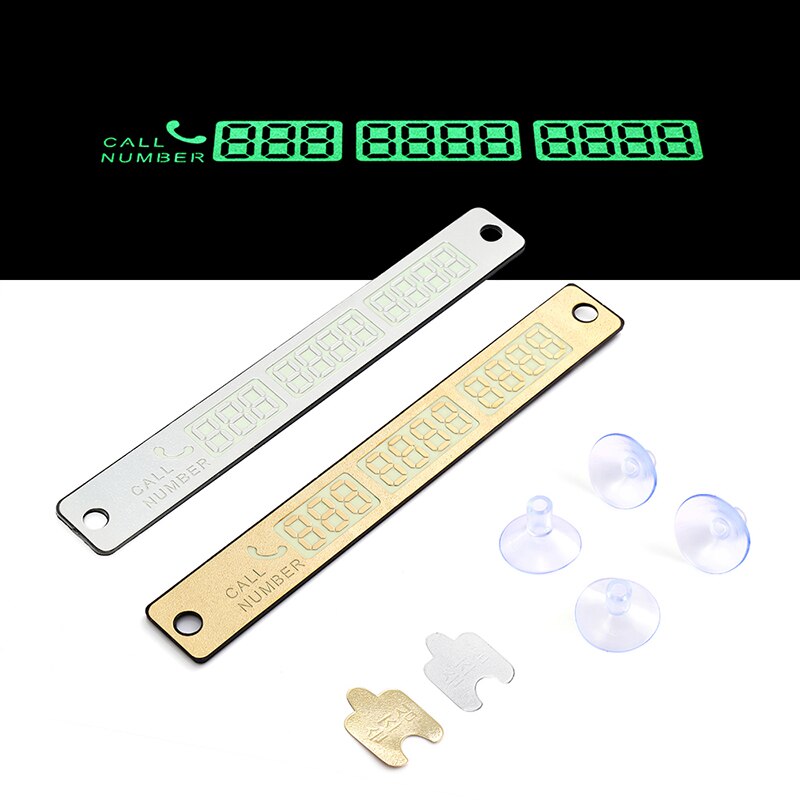 Auto Temporäbetreffend Parkplatz Karte Leucht Telefon Anzahl Karte Platte für Kia Rio K2 K3 K4 K5 KX3 KX5 Cerato, Seele, Stärke, Sportage R, Sorento