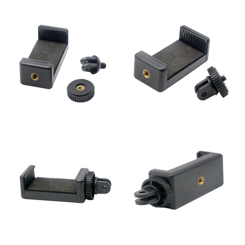 1Pc Selfie Stöcke Stativ Montieren Sport Kamera Adapter zu Telefon Clip Klemme Kamera Stativ Zubehör