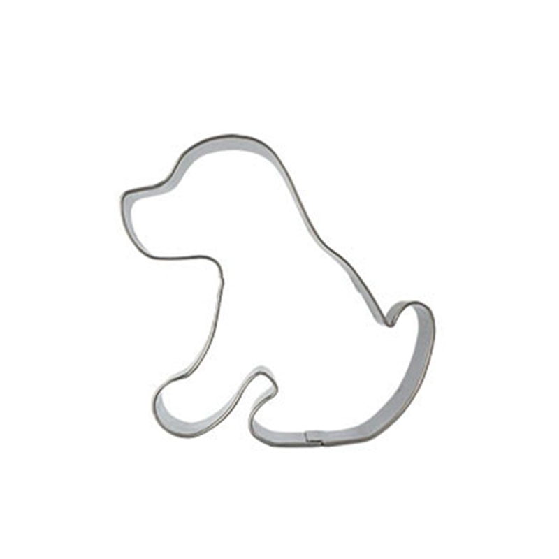 SchöNe Hund Welpen Aluminium Backformen Küche Keks Cookie Werkzeuge Juwelüse Cutter Schimmel Edelstahl Produkte Online