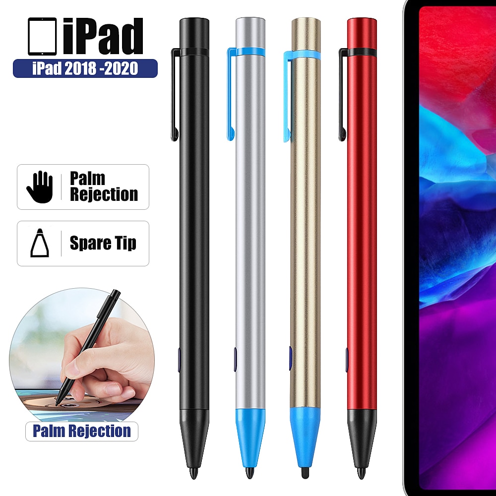 berühren Bildschirm Stift Aktive Stift Stift Für iPad Bleistift 10,2 Luft 3 Für Profi 11 12,9 Kapazitive Apfel Bleistift für Zeichnung