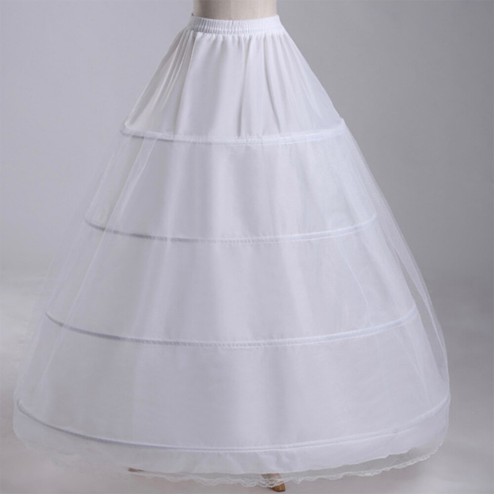 Hochzeit Petticoat 4 Krinoline Unterhose Unterrock Kleid Band Jahrgang Rutscht