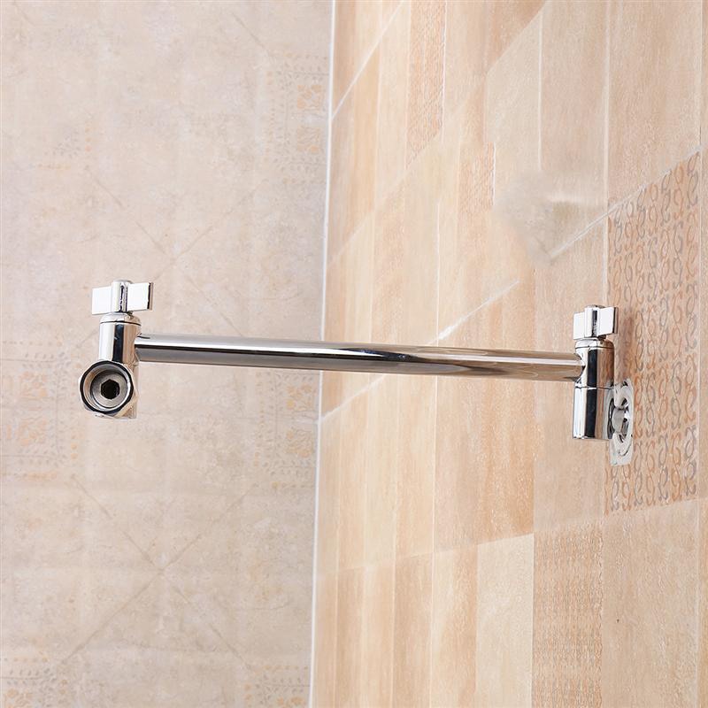 Kupfer Dusche Kopf Verlängerung Arm Verstellbar Dusche Arm für Schlecht H99F