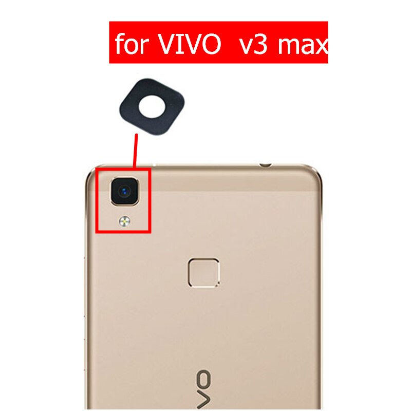 2 stücke für vivo v3 max kamera glas Objektiv Zurück Hinten Kamera Glas Objektiv Mit Kleber ersetzen Reparatur Ersatzteil