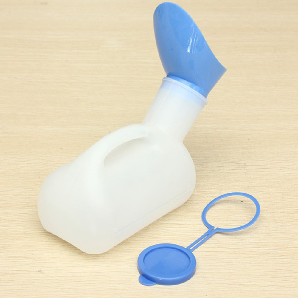 Weiblich Männlich Urinal 1000ML Handy, Mobiltelefon unisex Auto Reisen Liefert Handy, Mobiltelefon Toilette Neue Blau und Weiß Reise Reise