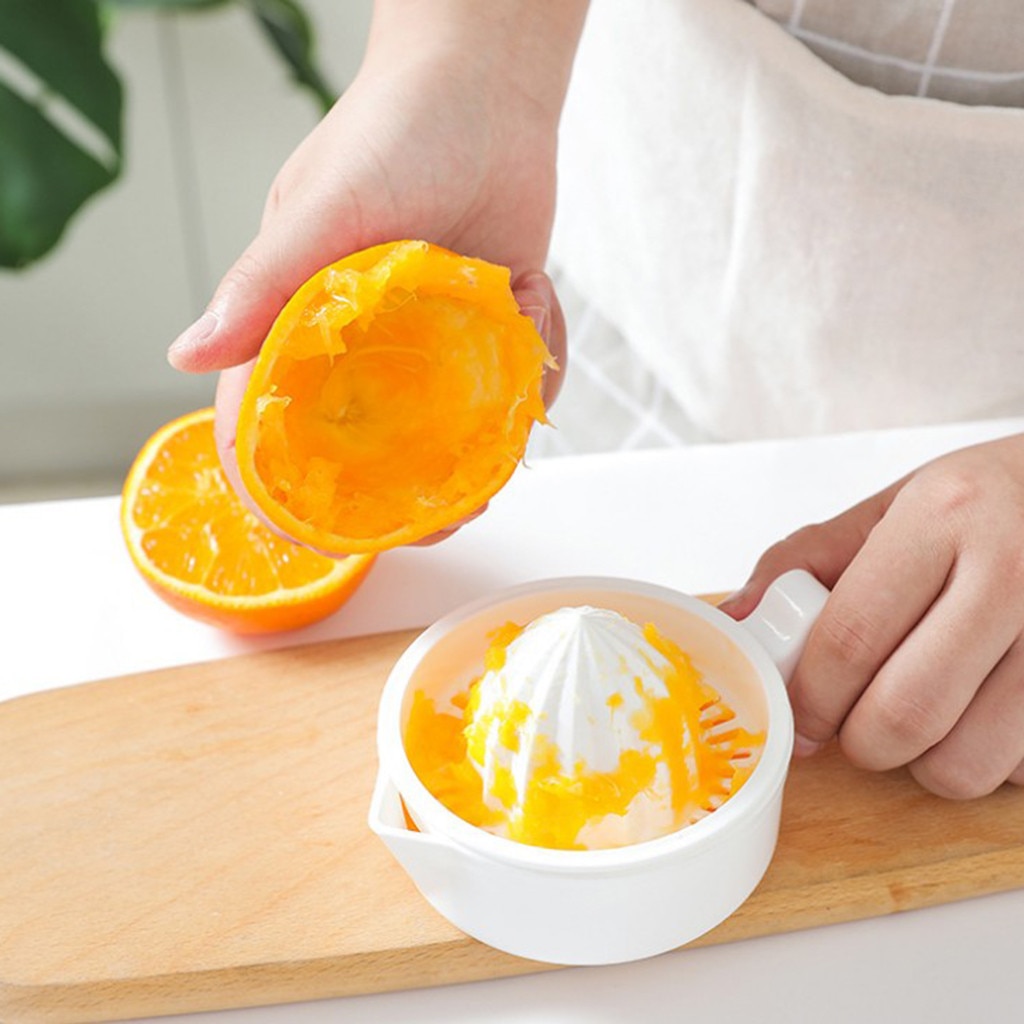 1Stck Küche Zubehör Manuelle Kunststoff Obst Werkzeug Orange Zitrone Presse Entsafter Maschine Tragbare Zitrusfrüchte Entsafter #25
