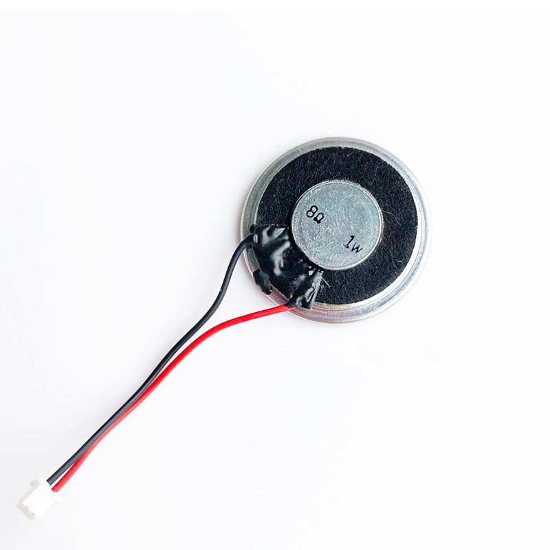 Neue spielzeug türklingel Sicherheit Gegensprechanlage Runde lautsprecher Horn 8 Ohm 1 Watt 8R 1 W Durchmesser 28 MM 2,8 cm dicke 5mm Audio- Lautsprecher