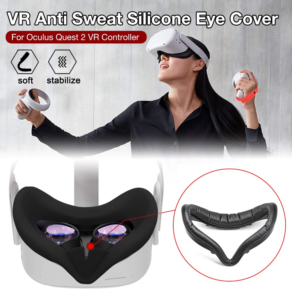 Für Oculus Suche 2 Ersatz PU Gesicht Pad Kissen Gesicht Abdeckung Halterung Schutzhülle matt Auge Pad für Oculus Suche 2 VR Zubehör