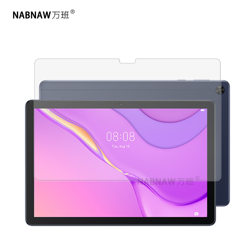 NABNAW Huawei MatePad T 10s LTE WIFI kratzen nachweisen Gehärtetes Glas Bildschirm Schutz für Huawei MatePad 10,1 AGS3 W09 l09