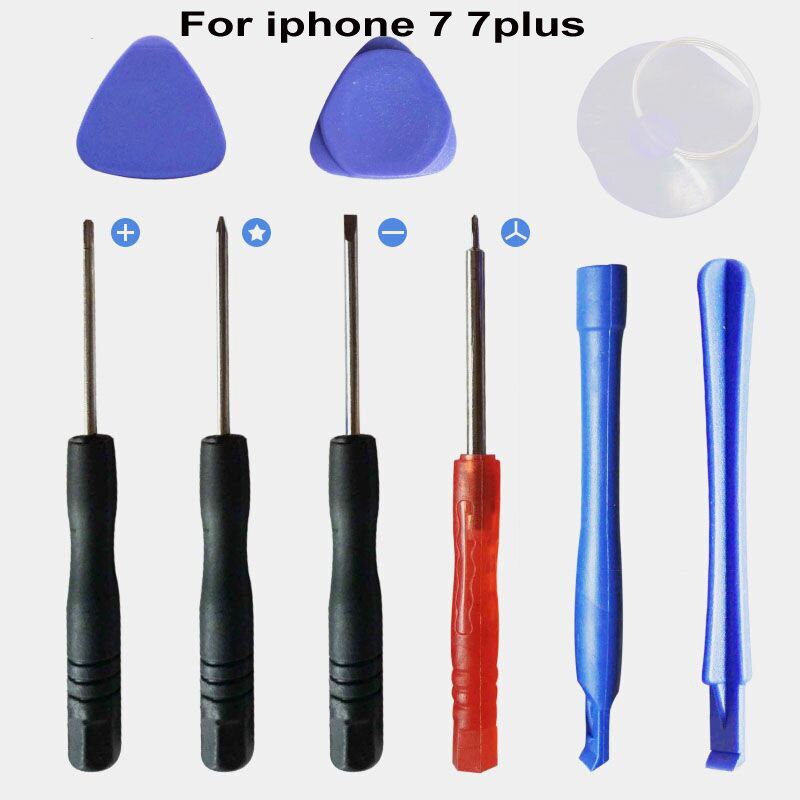8 in 1 Reparatur Werkzeug Bausatz Für iphone 5 5s 5c 6 6 Plus 6s 6s Plus 7 7 Plus 8 8 Plus X XS XR XS Max Telefon Schraubendreher Öffnung einstellen
