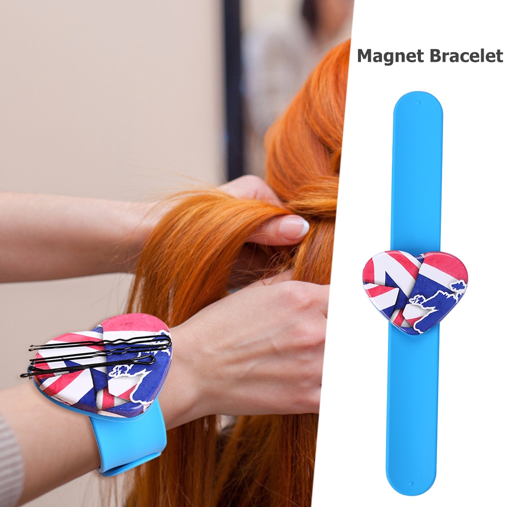 Salon Magnetische Haar Griff Armbinde Haar Stifte Halfter Friseur Styling Werkzeuge für Frauen Mädchen Heißer Haar Zubehör
