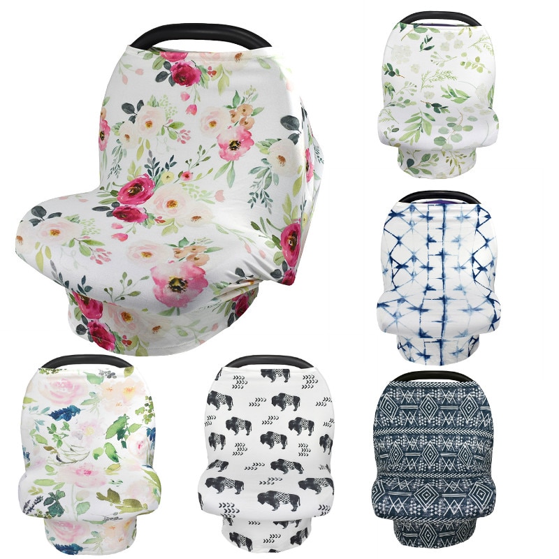 Pflege Abdeckung Stillen Schal Multifunktionale Sicherheit Baby Kinderwagen Sitz Abdeckung Kissen Baby Kinderwagen Abdeckung Tuch