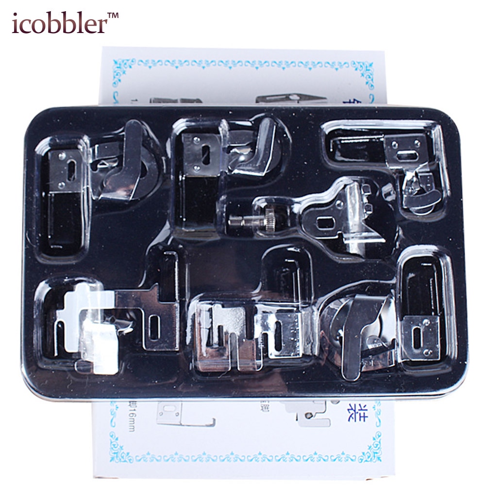 DIY Werkzeug 7 teile/satz Nähmaschine Nähfuß für Leder Tuch Teile Nähmaschine Patchwork Bordure NäHenne Werkzeuge & Zubehör