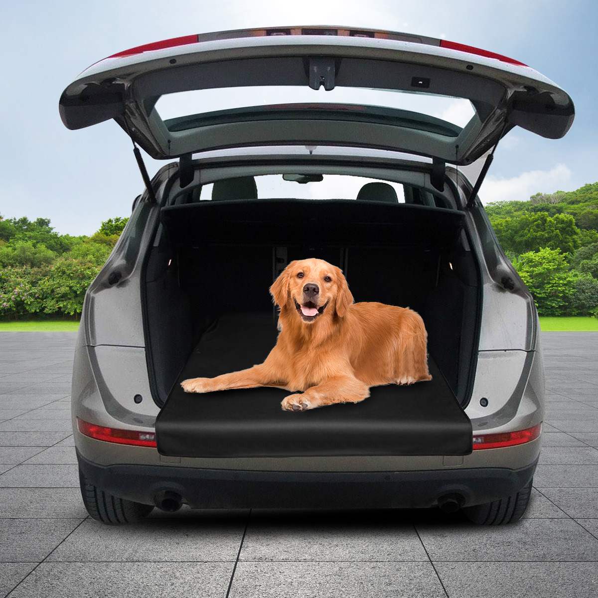 Neue Hund Auto Stamm matt Hängematte Stiefel Haustier Sitz Abdeckung Barriere Schützen Boden nicht-Unterhose Faltbare Wasserdichte Schmutz Beständig hinten Sitz