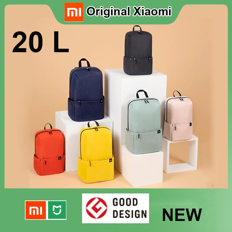 Original Xiaomi 20L Rucksack wasserdichte bunte Sport brust tasche unisex männer frauen reisen Camping kleine Rucksack lagerung taschen