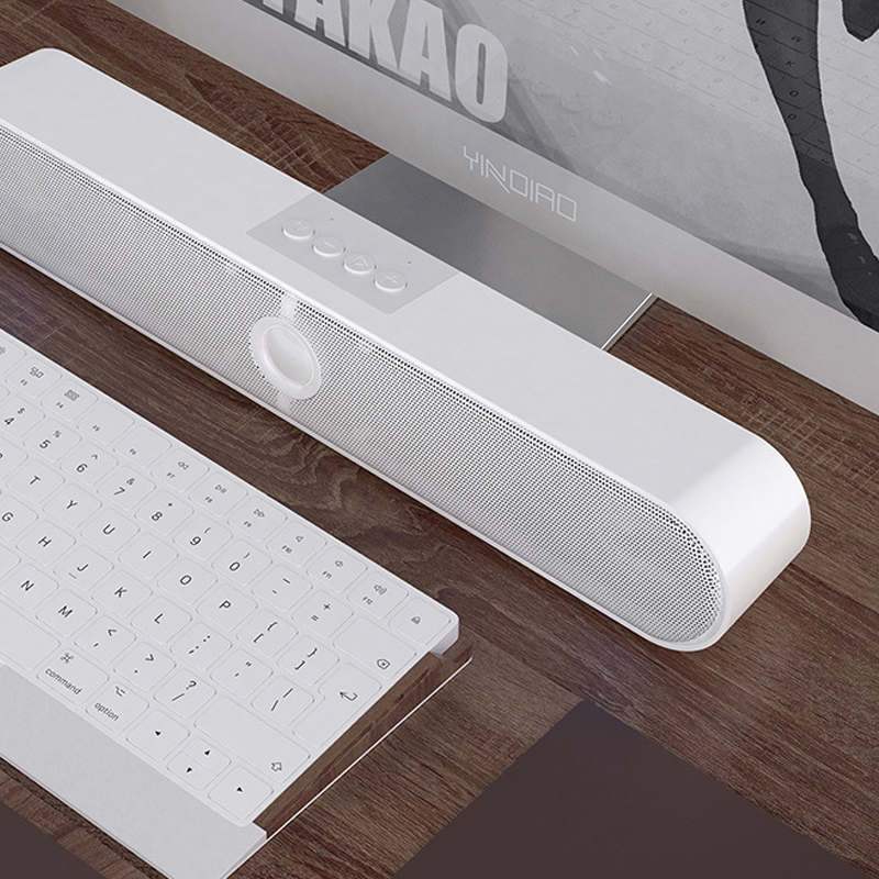 Computer Bluetooth Lautsprecher Unterstützung AUX verdrahtet Klang Bar Lautsprecher Echo Zauberstab Subwoofer Karte Stimme Schnelle Funktion Bluetooth Lautsprecher