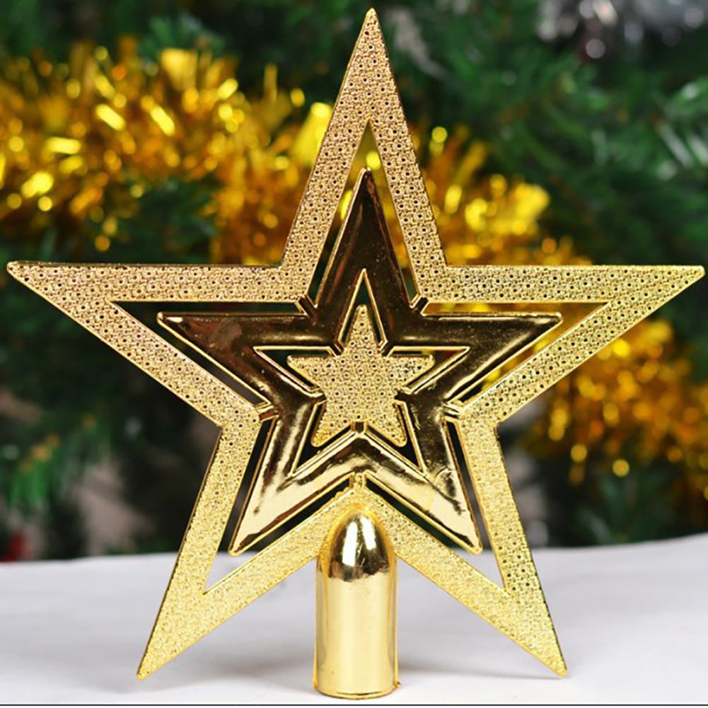OutdoOutdoor Heimat Dekor Frohe Weihnachten Ornamente Baum Deckel funkeln Stern Dekoration Hause Tisch Weihnachten Dekoration