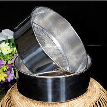 60 Gittergewebe Ultra-feine edelstahl mehl sieb 304 pulver sieb 15 cm reis sieb küche werkzeuge backen werkzeuge