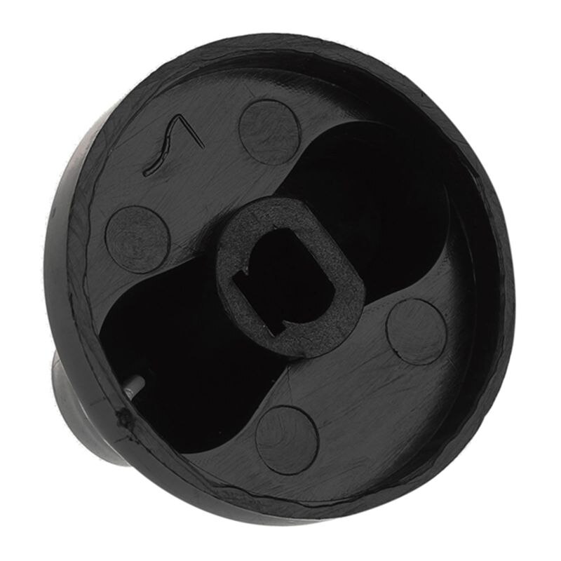 Kunststoff küche gasherd Herde backofen Kontrolle rotierend Knopf schwarz
