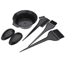 5 teile/satz Friseur Pinsel Schüssel Combo Salon Haar Farbe Farbstoff Farbton Werkzeug einstellen Haar Färbung Bausatz Friseur Styling Zubehör