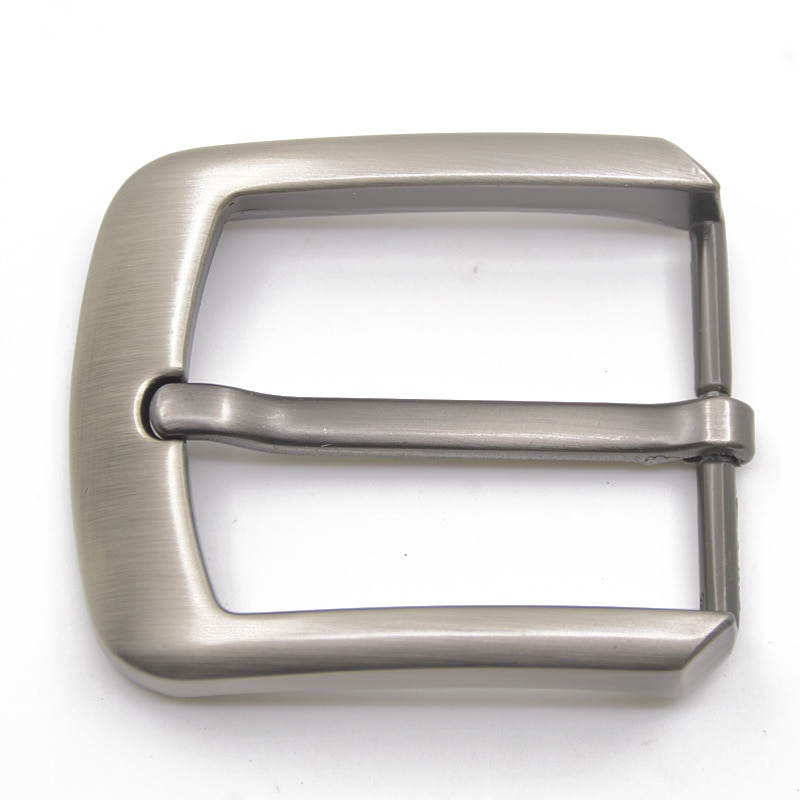 1 stücke Metall 40mm Gebürstet Gürtel Schnalle Mittleren Zentrum Halbe Bar Schnalle Leder Gürtel Zaum Halfter nutzbar machen passen für 37mm-39mm gürtel