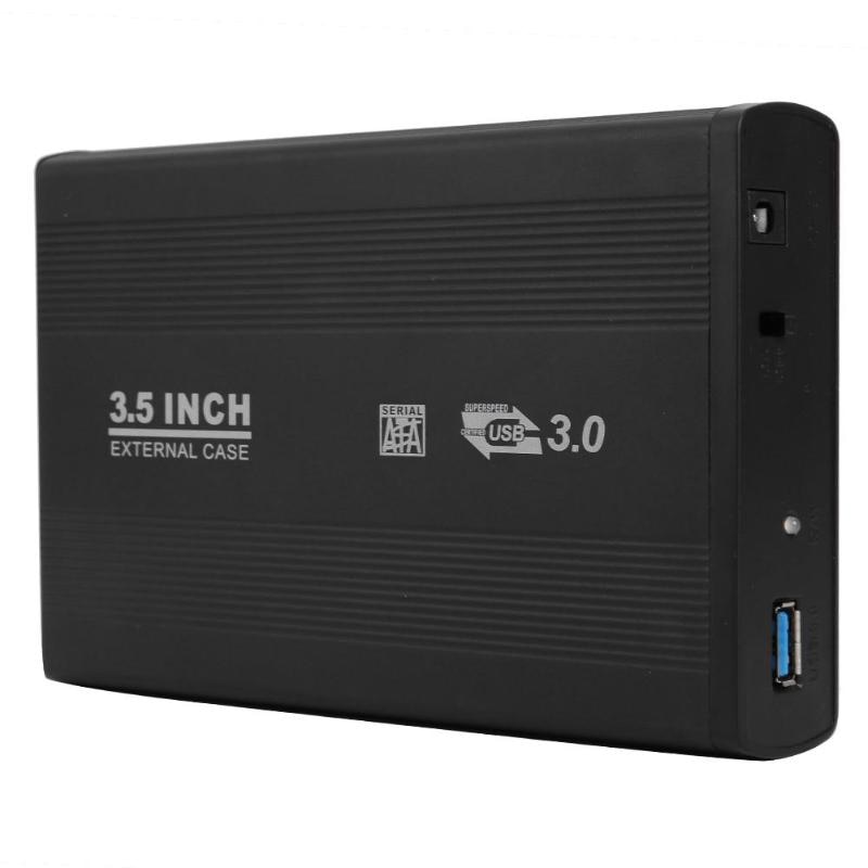 3,5 zoll SATA zu USB 3,0 USB 2,0 HDD Kasten SSD fallen Festplatte fallen Externe Festplatte Gehäbenutzen Kasten mit uns/EU/UK Adapter