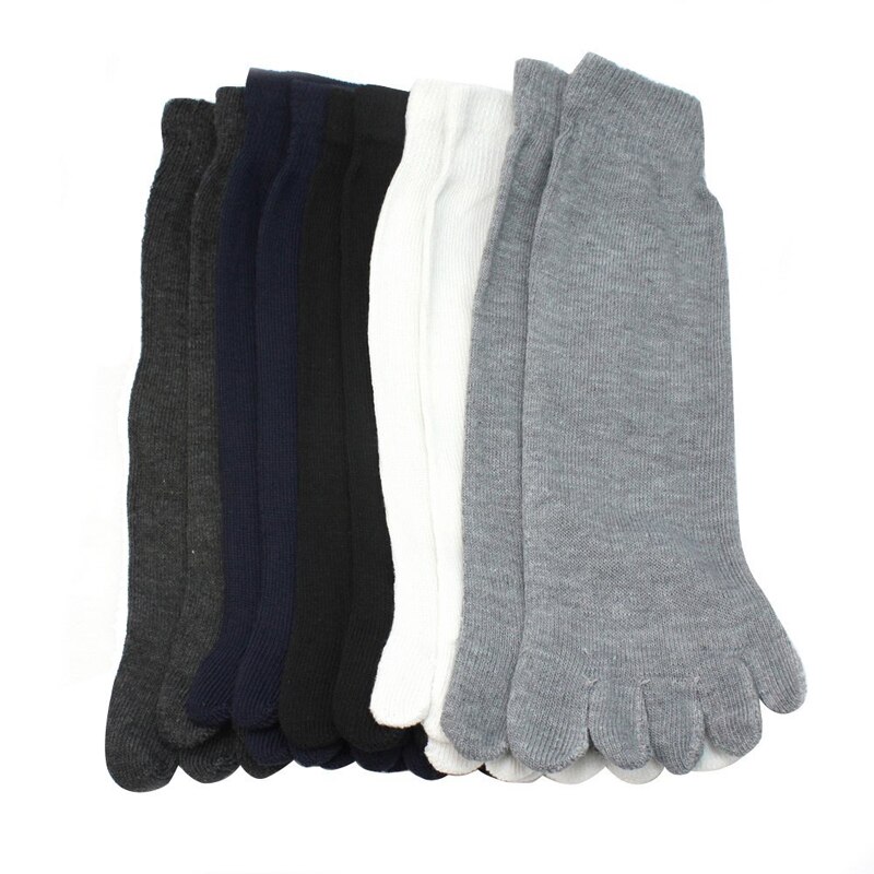 5 paar Atmungs unisex Männer Frauen Socken Sport Ideal Für Fünf Finger Zehe Schuhe feste Socken Weiß Grau Schwarz socken männer
