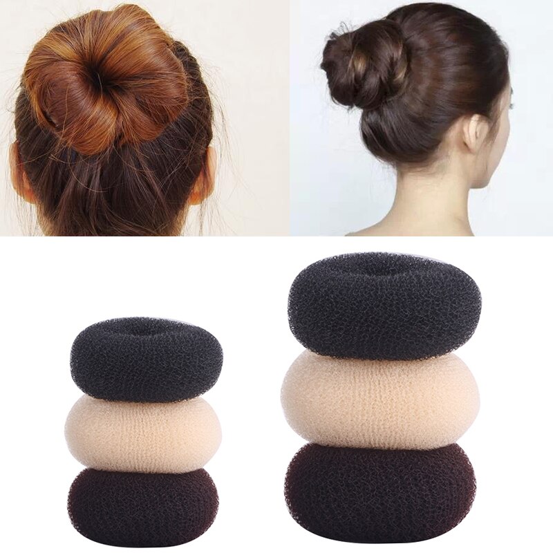 1 stücke Magie Gestalter Krapfen Haar Ring Brötchen Für Elegante Frauen Damen Mädchen Haar Clips Haar Styling Werkzeug zubehör