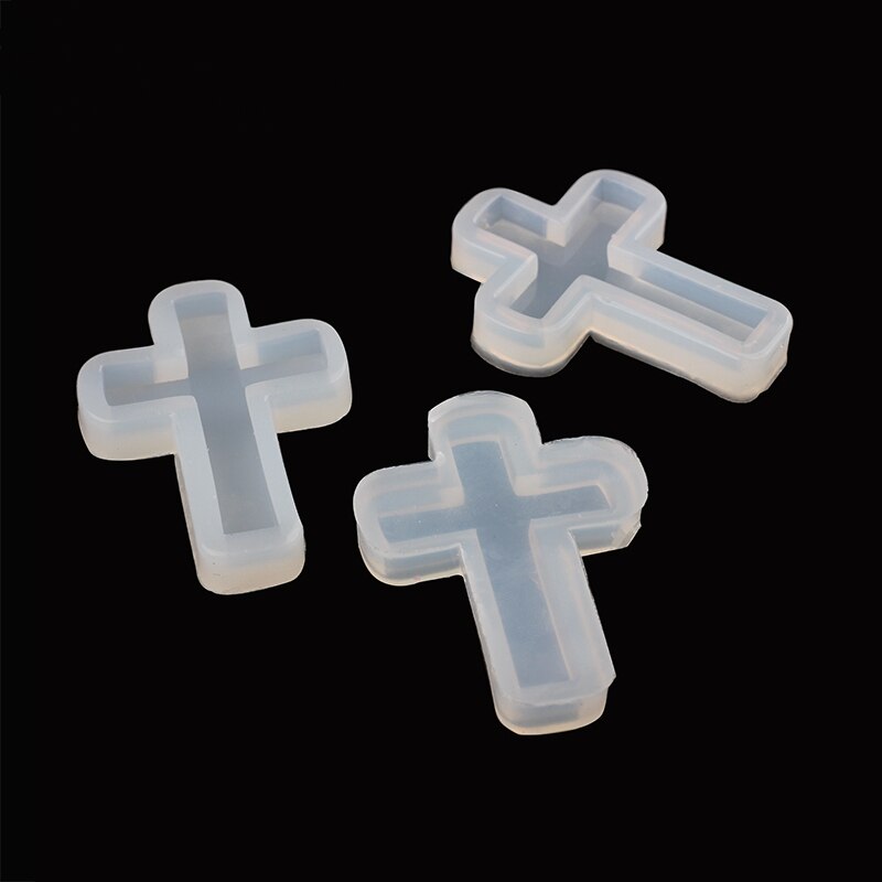 1 stücke UV Harz Schmuck Flüssigkeit Silikon bilden Kreuz Anhänger Harz Schmuck Formen Für DIY Halskette Anhänger Reize, Der Schmuck