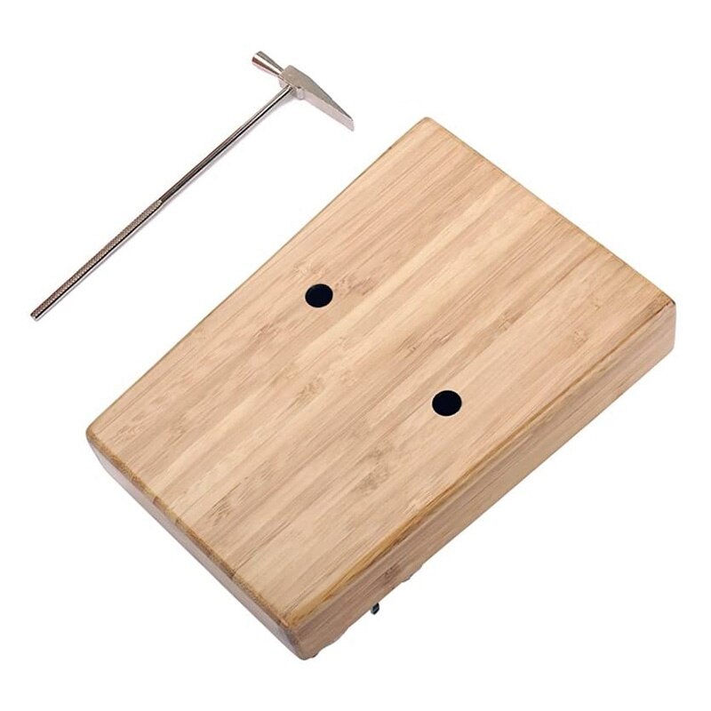 BMDT-Kalimba Daumen Klavier 17 Tasten, Mbira Finger Klavier Afrikanische Instrument mit stimmen Hammer, für freundlicher Erwachsene Anfänger