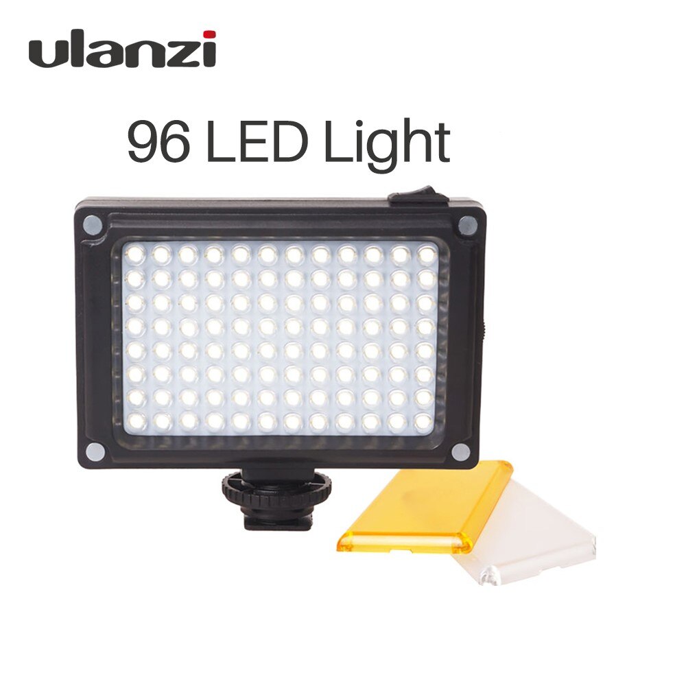 Ulanzi 96 LED Video Licht Foto Beleuchtung auf Kamera Wiederaufladbare LED Blitz für DSLR Kameras Vlog Hochzeit Fotografie Zubehör