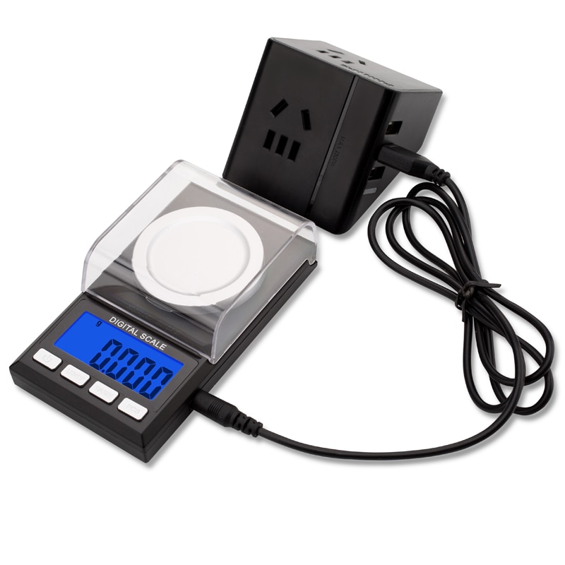 Hohe Präzision Digitale Milligramm Schmuck Skala 0,001g Edelstein Karat Labor skala für schmuck Diamant Edelstein Waage genaue