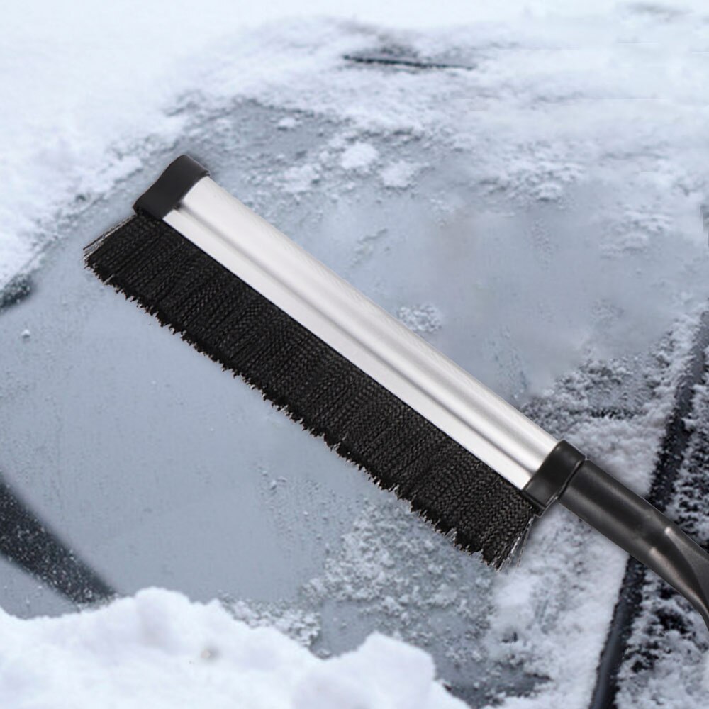 Aluminium Legierung Teleskop Schnee Pinsel Eis Schaufel Winter Schnee Schaufel Auto Lieferungen Teleskop stange Eis meißeln zähne