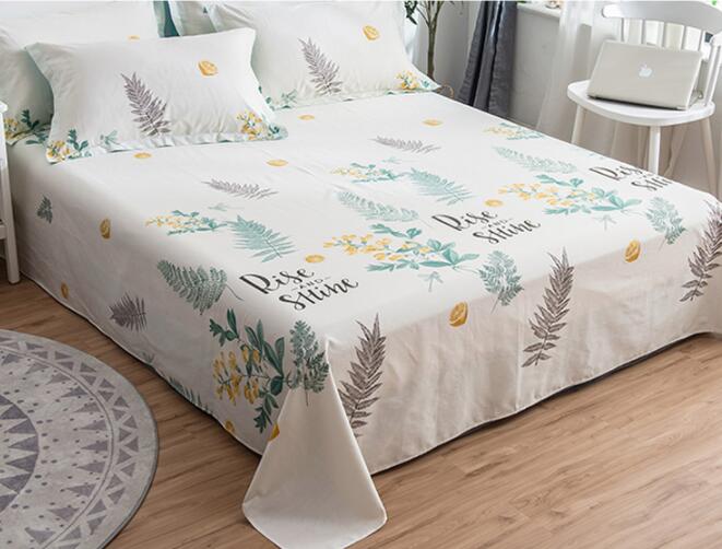 100% baumwolle bett blatt, 180cm x 230cm bett blatt, verschiedene druck