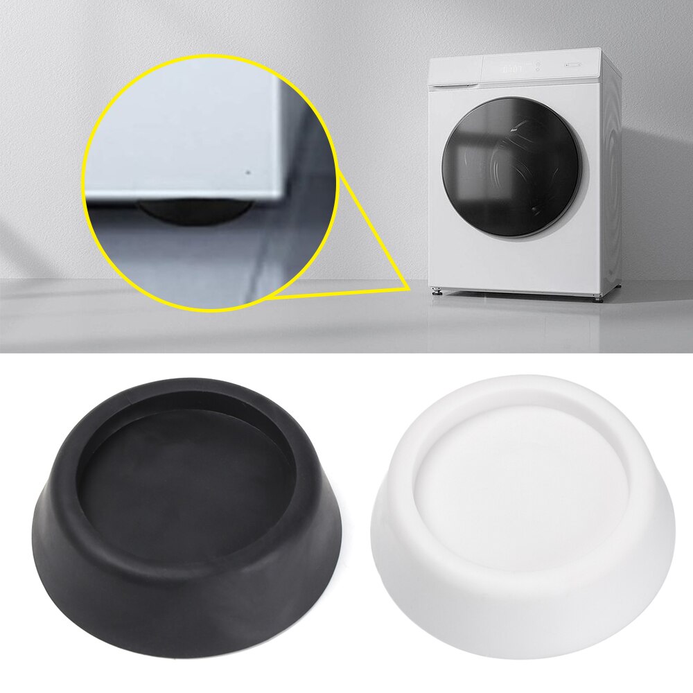 TPR Runde Kühlschrank Stumm matt Anti-Vibration Pads Unterlegscheibe Lärm Reduzierung Schütteln Freies Unterhose Matten Möbel Kühlschrank Beine Pad