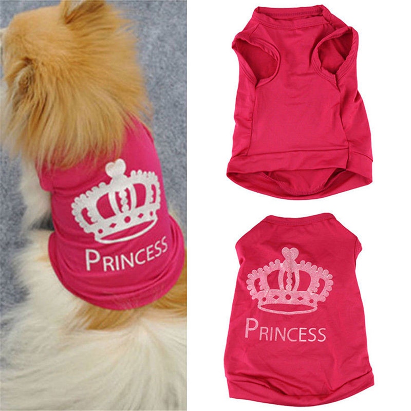 heißer Haustier Hund Katze Nette Prinzessin T-Shirt Weste Mantel Haustier Kleidung Kostümich