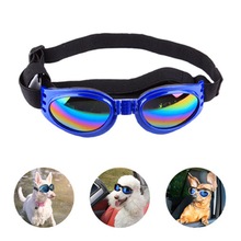 Faltbare Haustier Hund Sonnenbrille Haustier Brillen Hund Schutzbrille UV Sonnenbrille 6 Farben Kühlen Hund Augenschutz Sonnenbrille