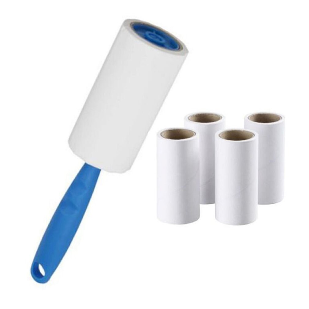 Papier Rolle Kleidung Haar Entferner Klebrige Haar Rolle Klebrigen Papier Kleidung Abstauben Klebrige Haar Rolle Pinsel